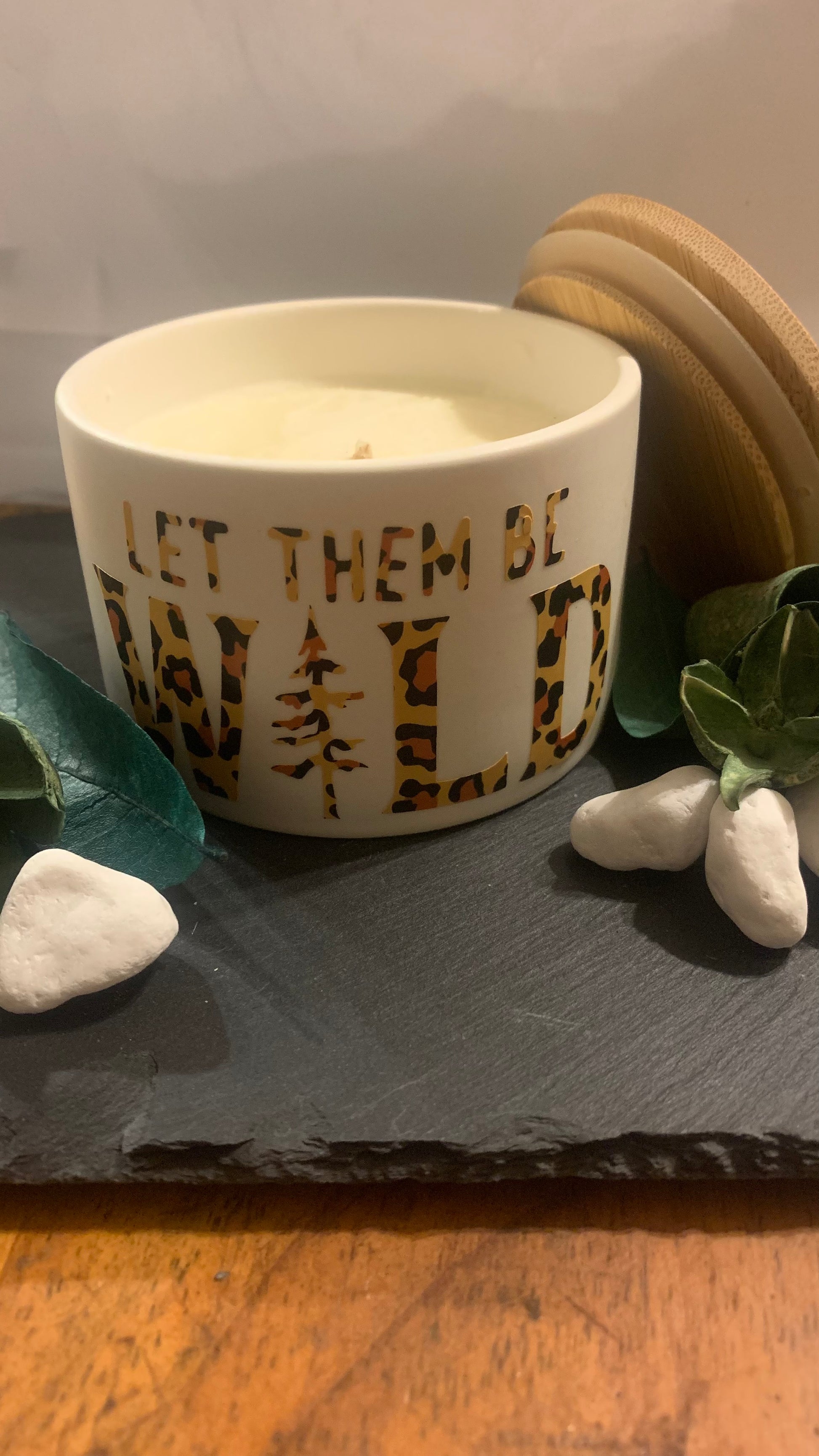 Let Them Be Wild - Gardenia candle - Wiselyonsoapworks