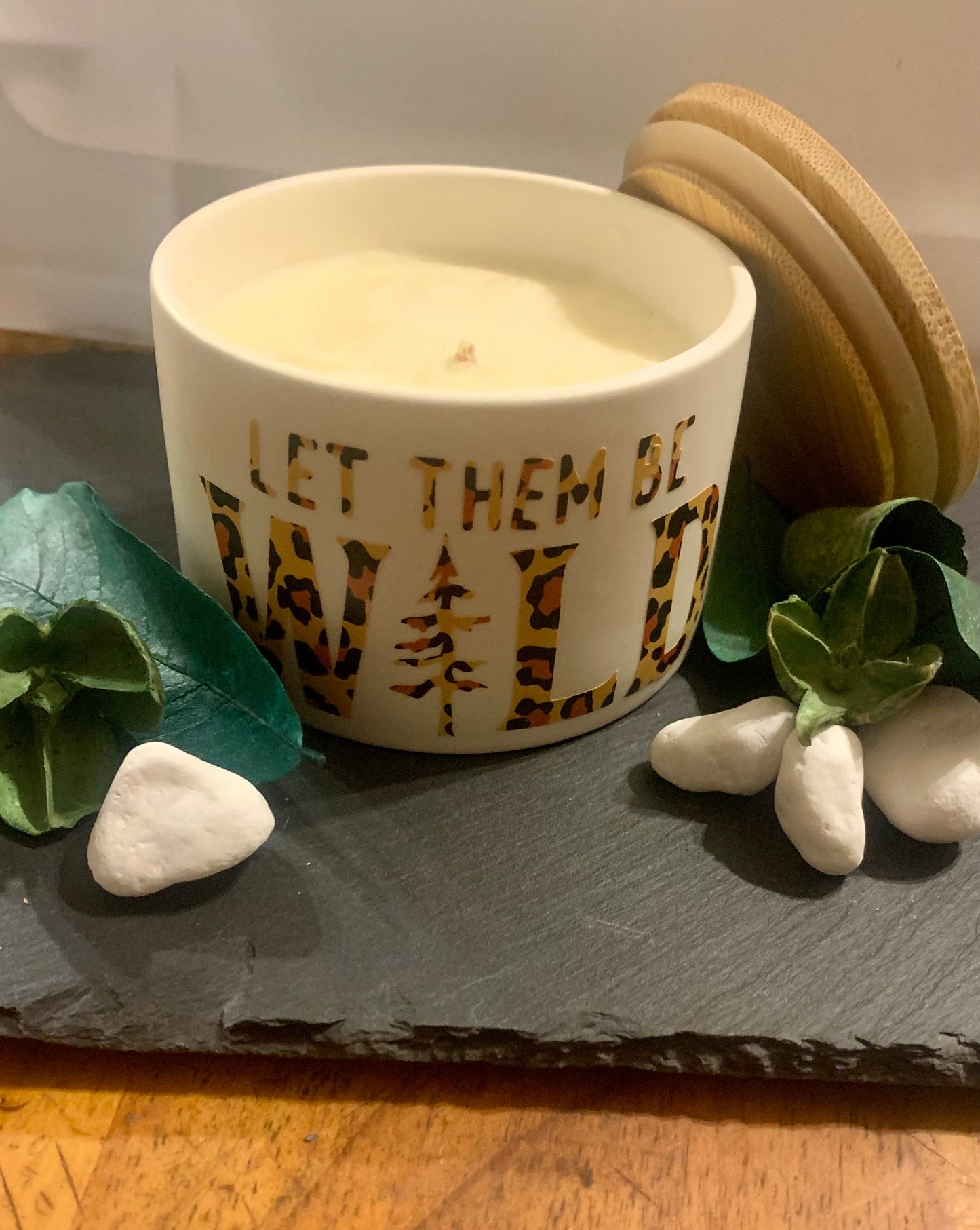 Let Them Be Wild - Gardenia candle - Wiselyonsoapworks