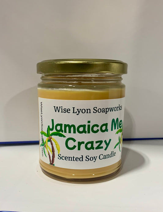 Jamaica Me Crazy Scented Soy Candle
