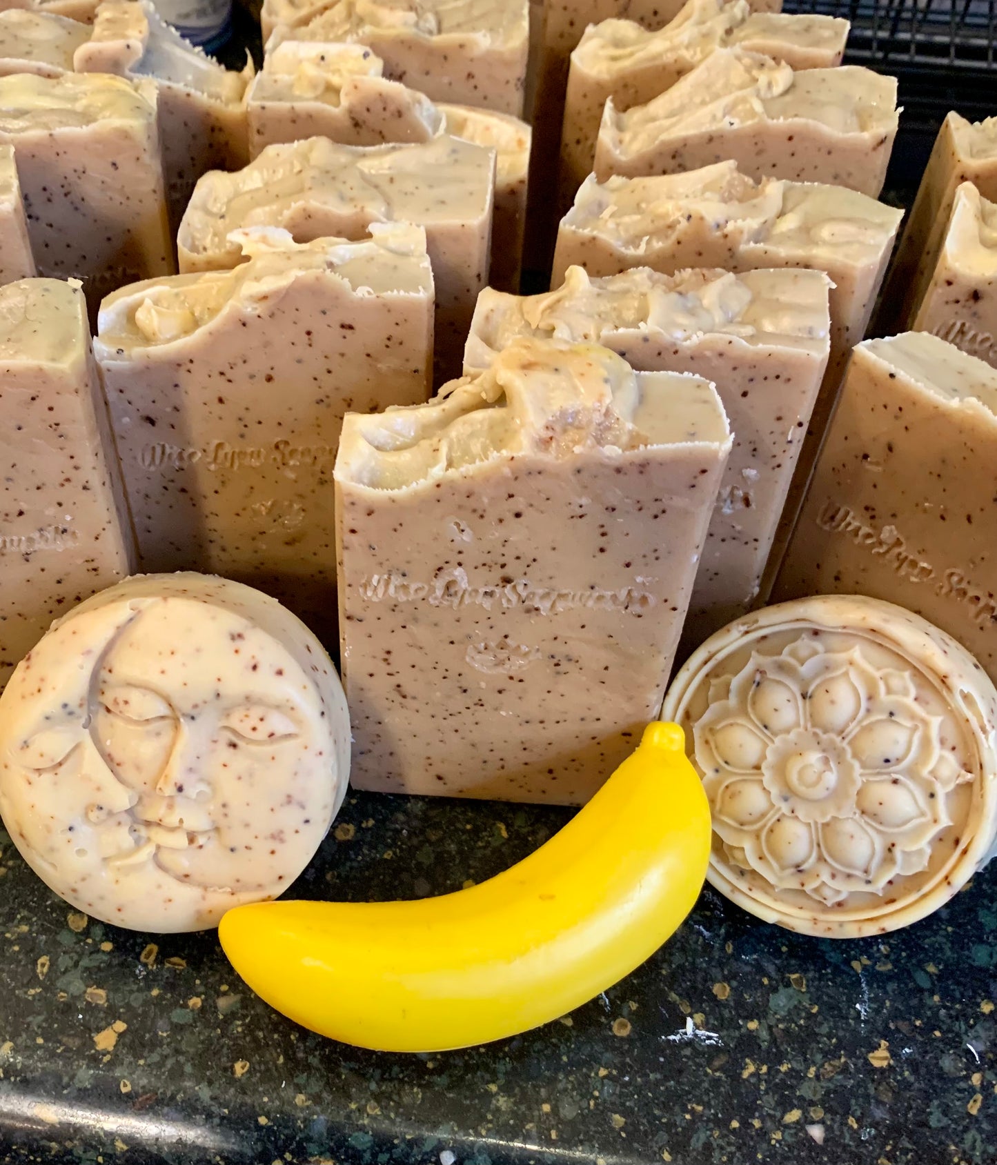 BANANA -RAMA all natural Soap, handmade soap, vegan