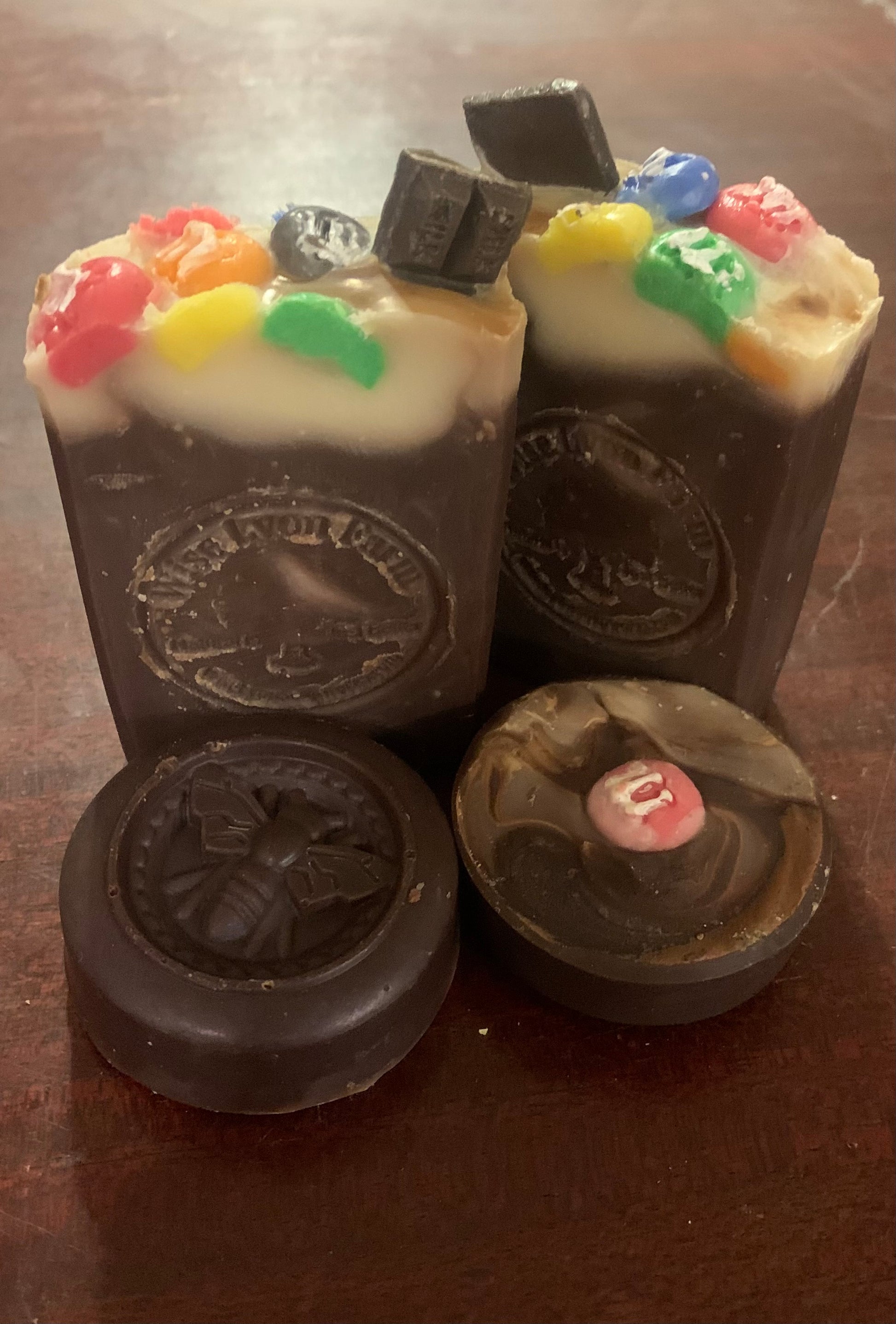 Chocolate scented natural bar soap - Wiselyonsoapworks