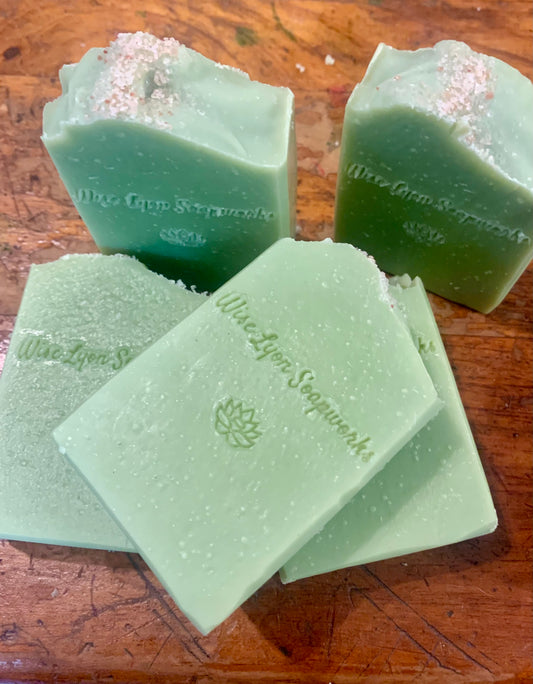 Green French Clay bar soap