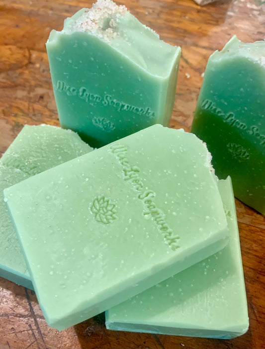 Green French Clay bar soap