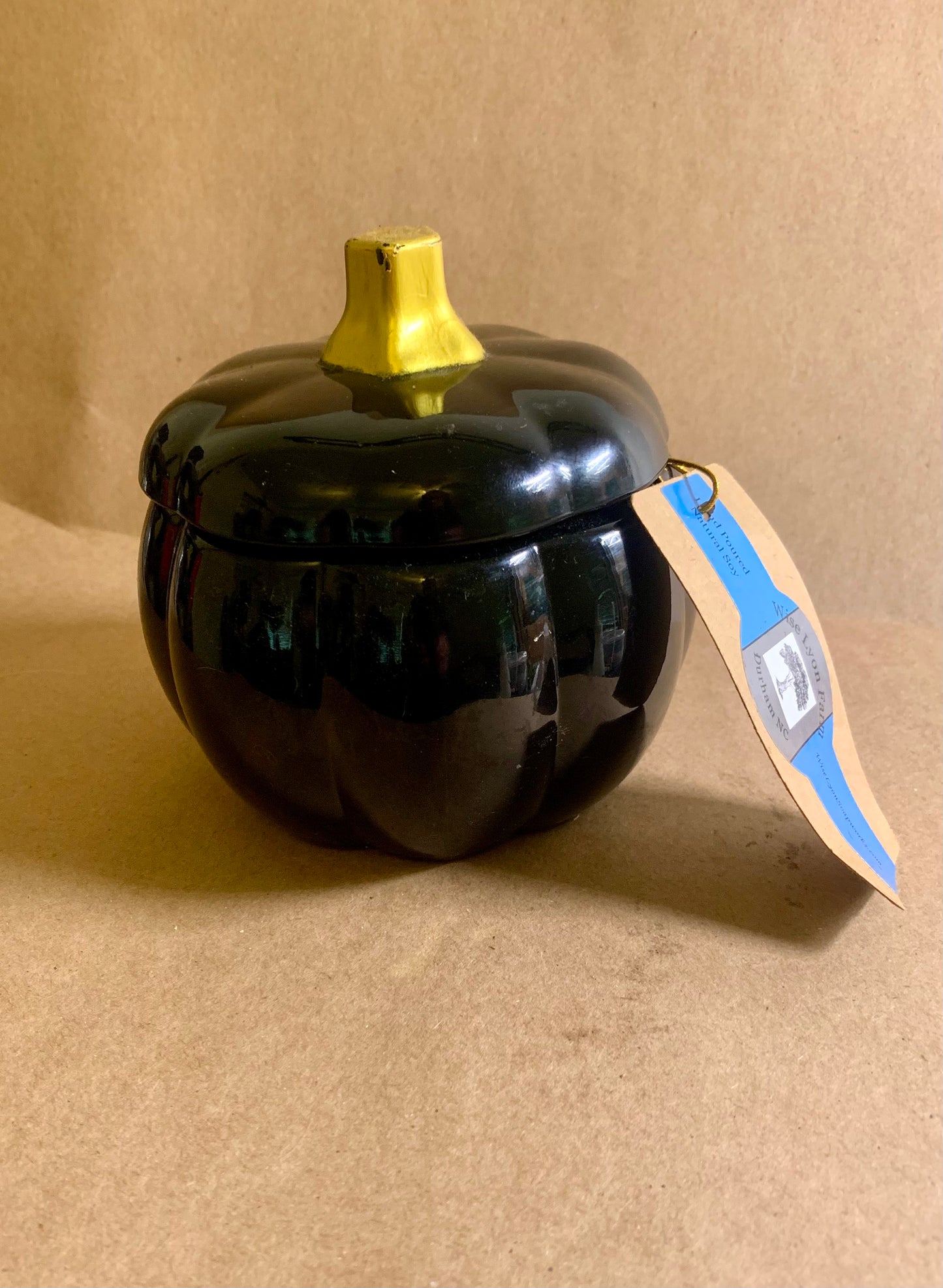 Pumkin Spice scented soy wax candle - Wiselyonsoapworks