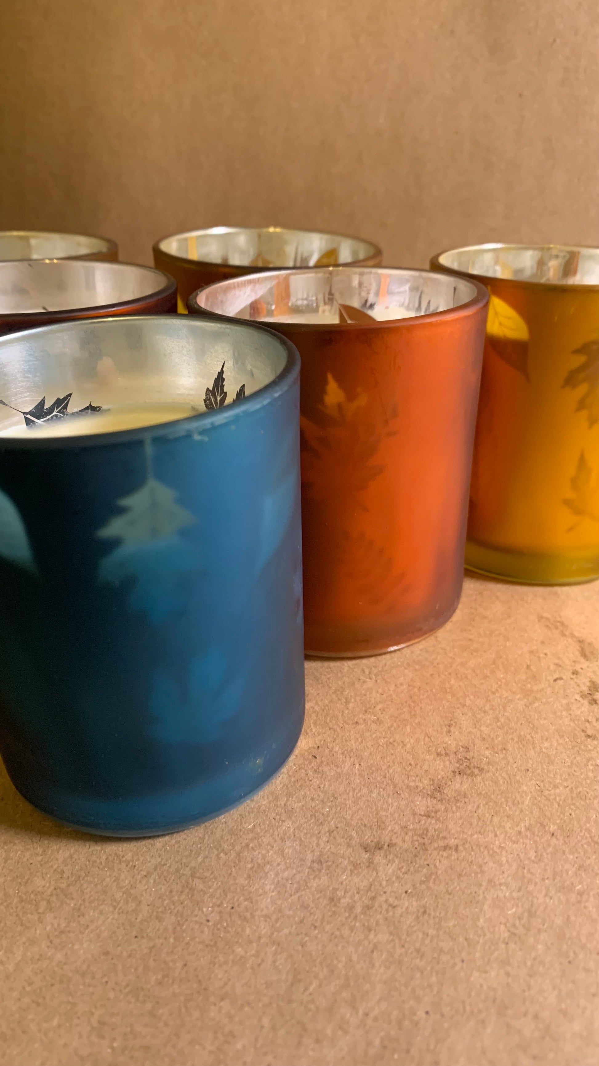 Pumpkin Spice scented soy wax candle - Wiselyonsoapworks