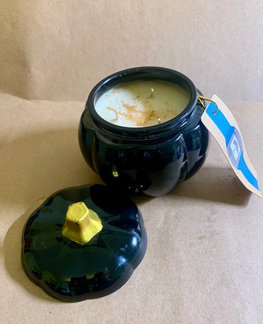 Pumkin Spice scented soy wax candle - Wiselyonsoapworks