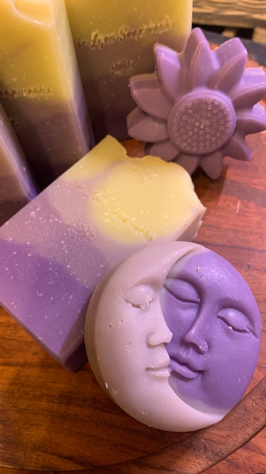 Sweet Lavender all natural Soap, handmade soap, vegan