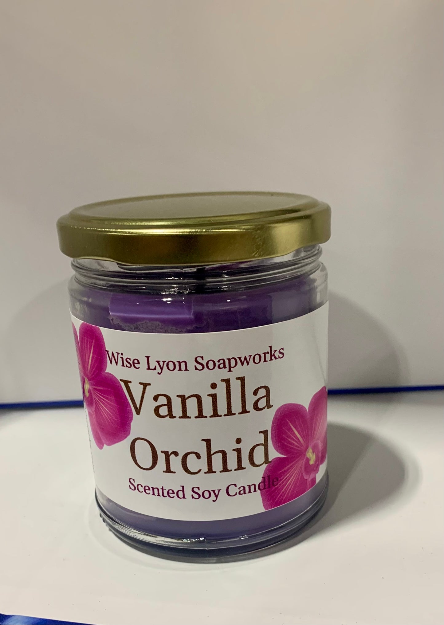 Vanilla Orchid Scented Soy Candle