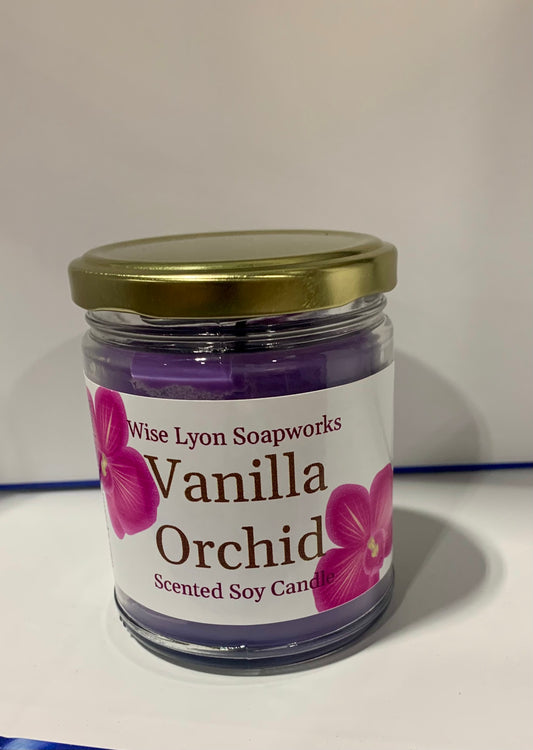 Vanilla Orchid Scented Soy Candle