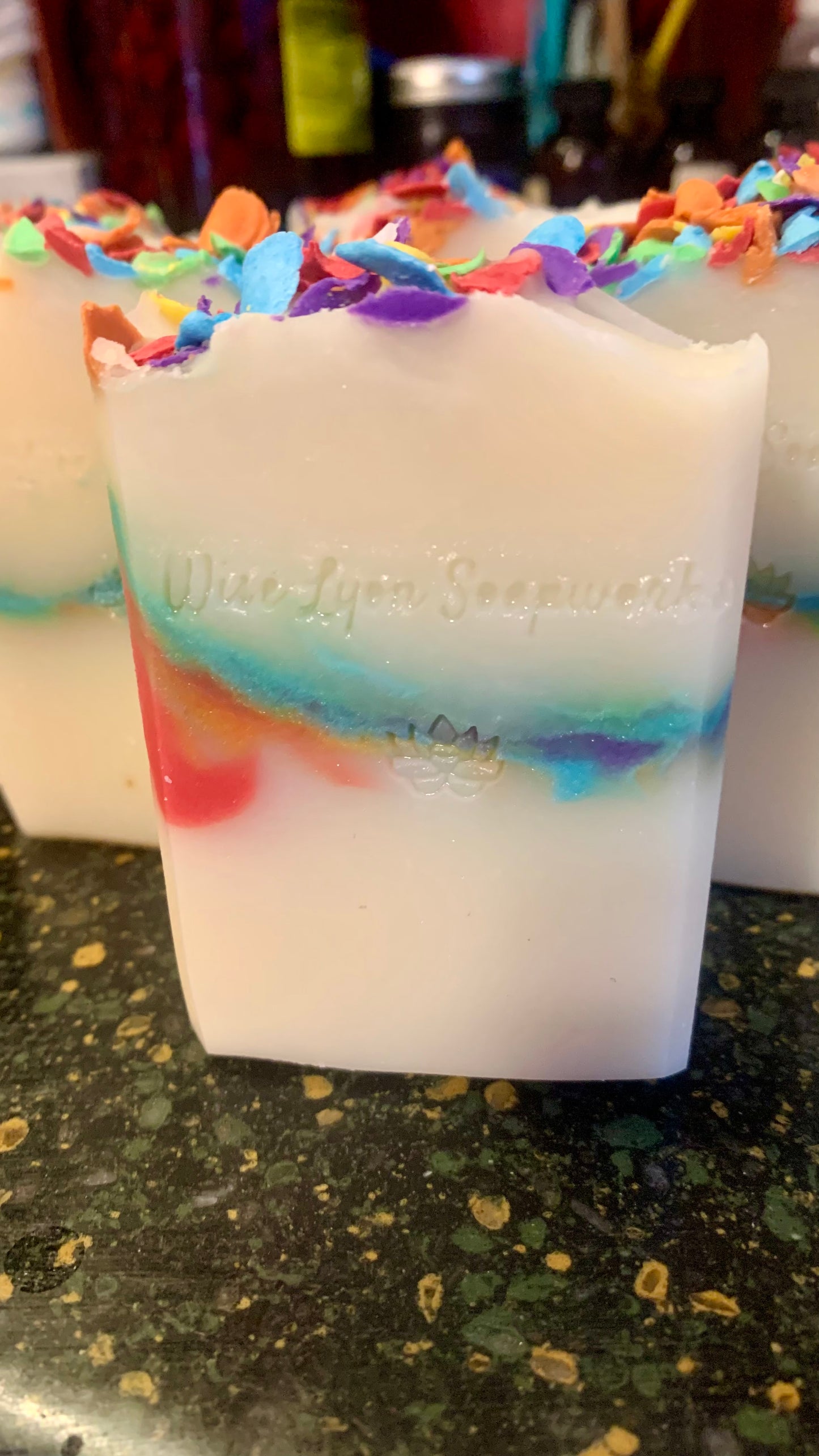 Fruity Pebbles scented all natural Soap, handmade soap - Wiselyonsoapworks