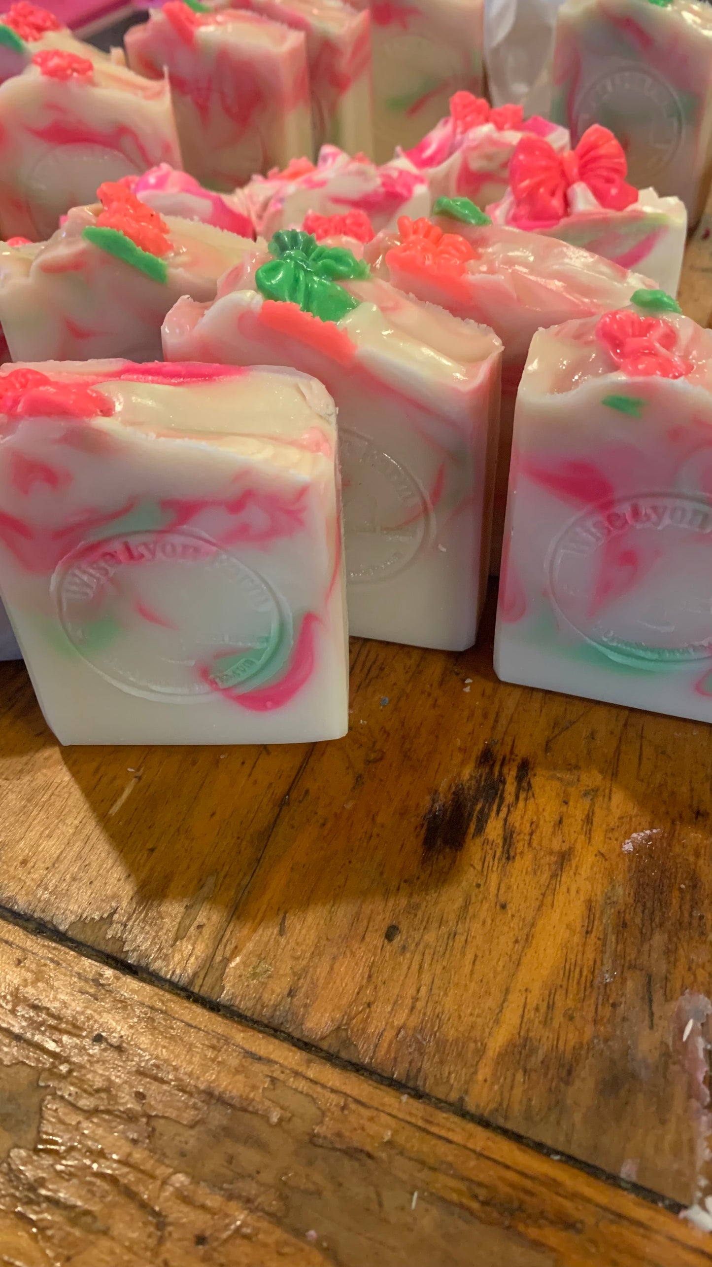 Wild Honeysuckle scented natural bar soap