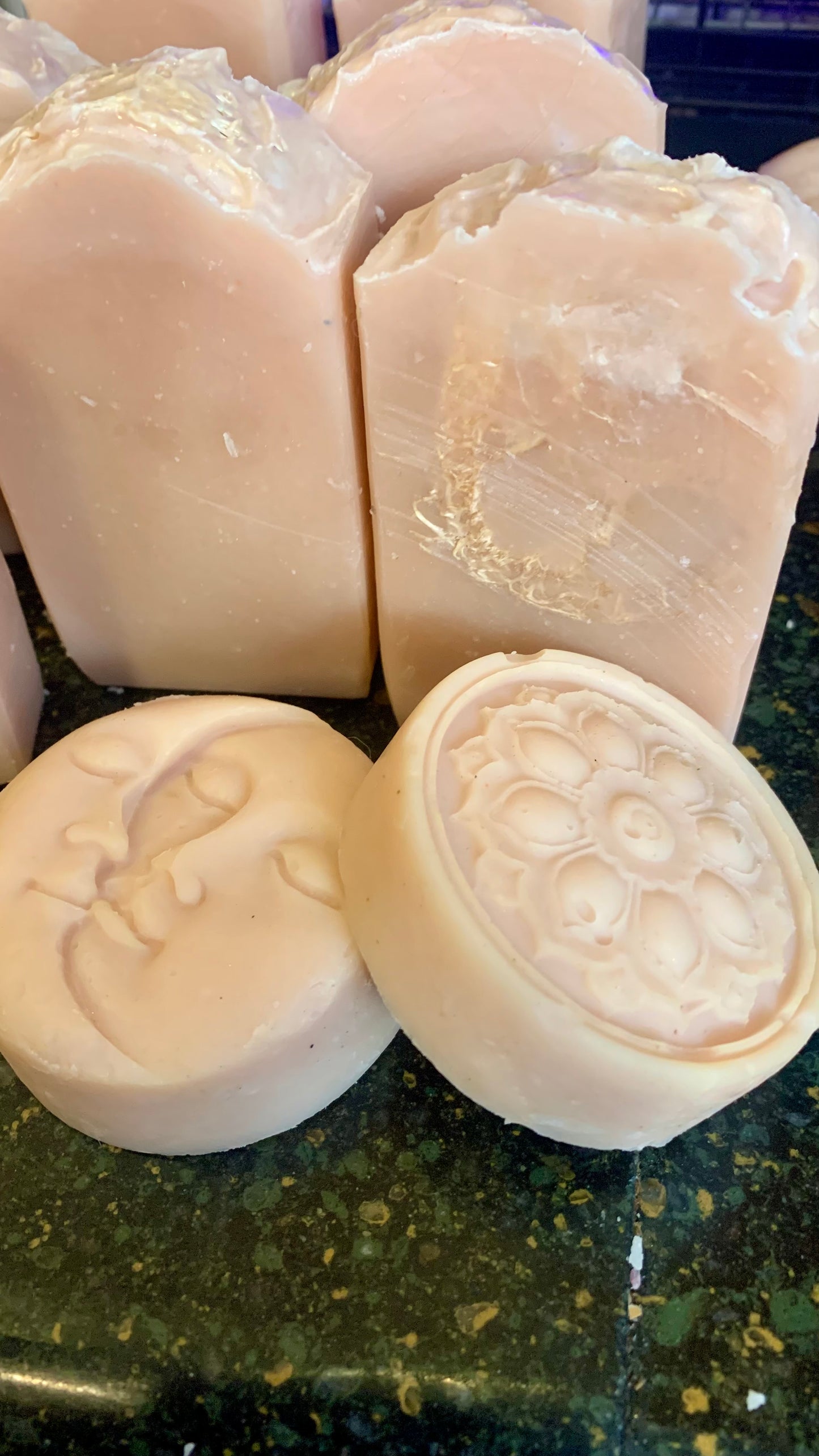 Shea butter & Goat’s Milk Luffa soap - Wiselyonsoapworks