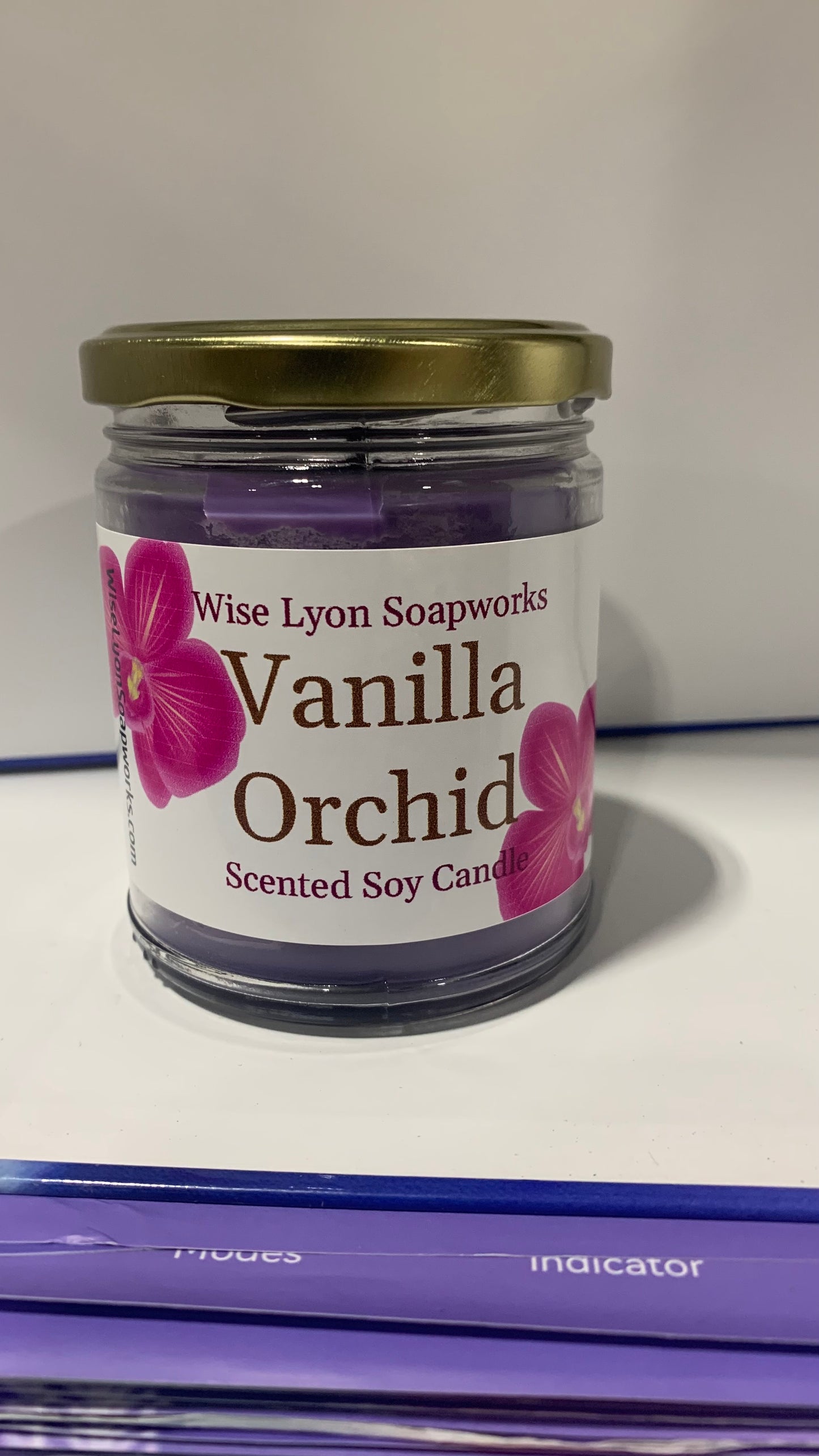 Vanilla Orchid Scented Soy Candle