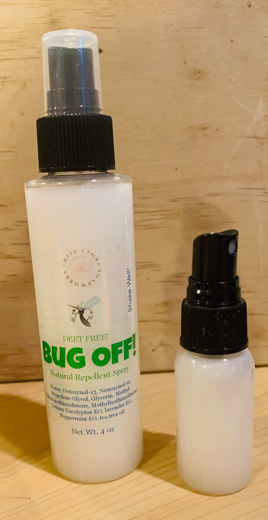 Bug Off! Natural repellent spray - Wiselyonsoapworks