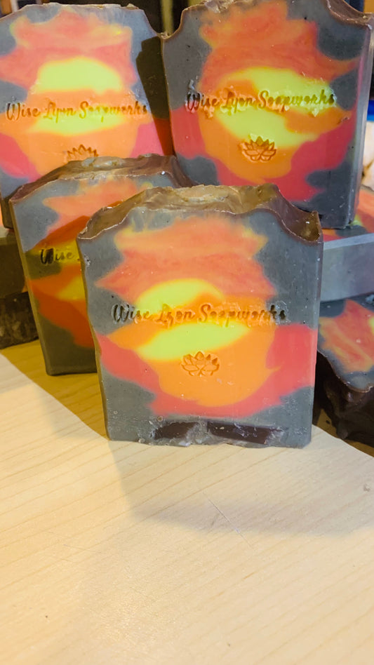 Campfire S’mores scented natural soap - Wiselyonsoapworks
