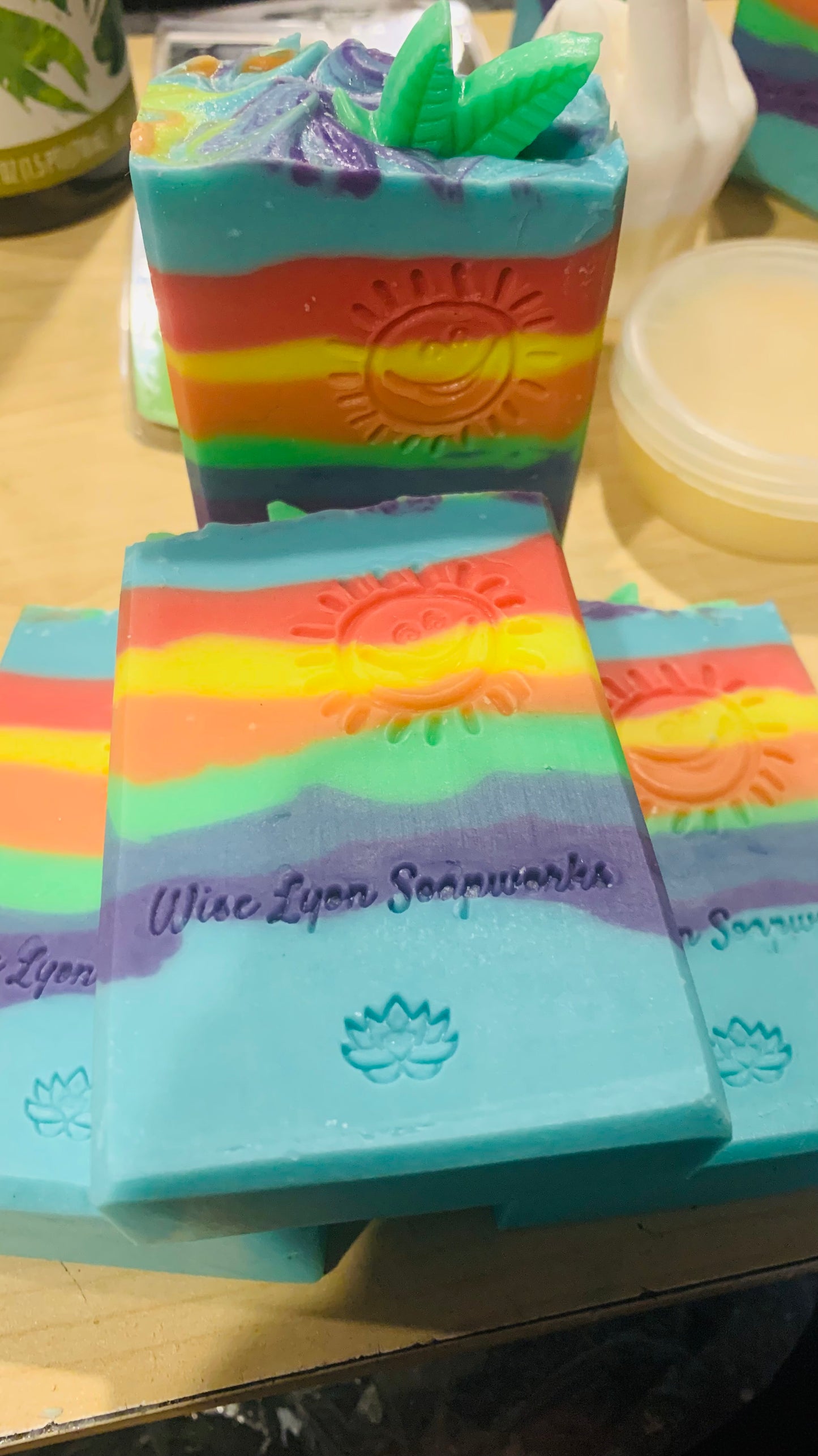Jamaica me Crazy scented natural soap, hemp soap - Wiselyonsoapworks