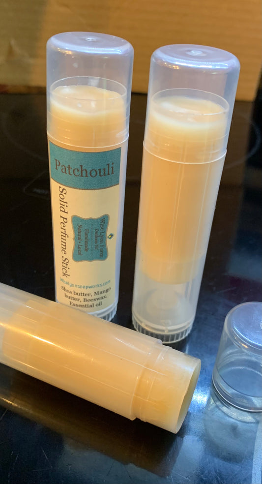 Patchouli Solid Perfume Stick - Wiselyonsoapworks