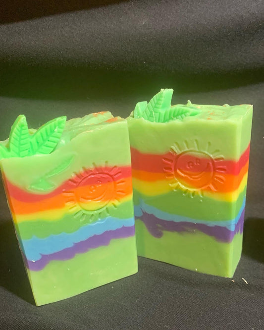 Coconut Lime natural soap, natural skincare - Wiselyonsoapworks
