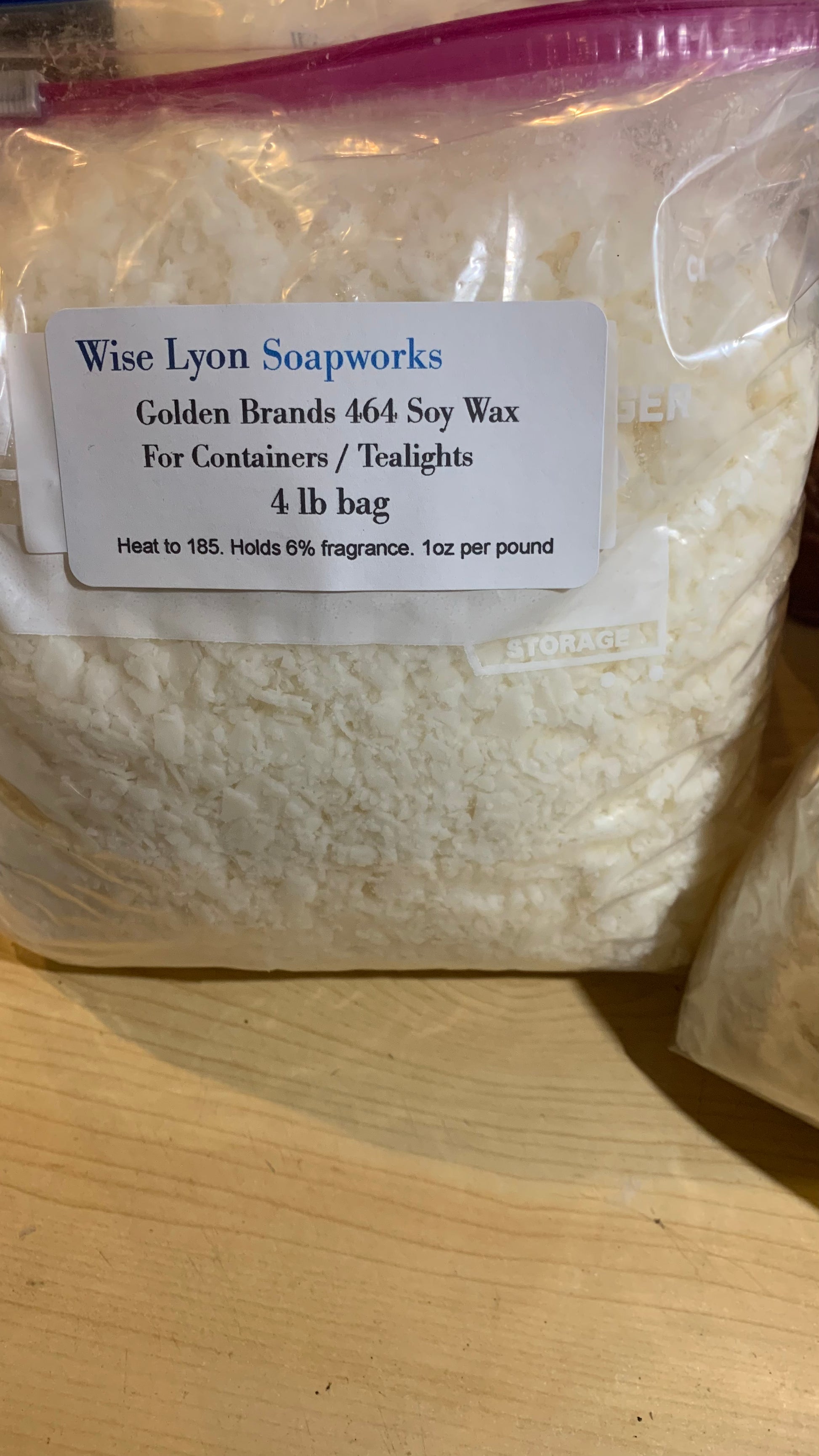 Soy Candle Container Wax Flakes 464 - Soap & More